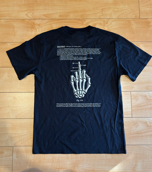 mono (hand position) tee