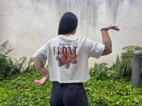 floatin' crop tee