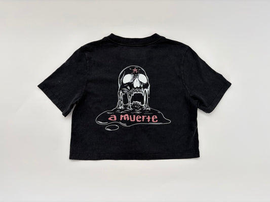 a muerte crop tee